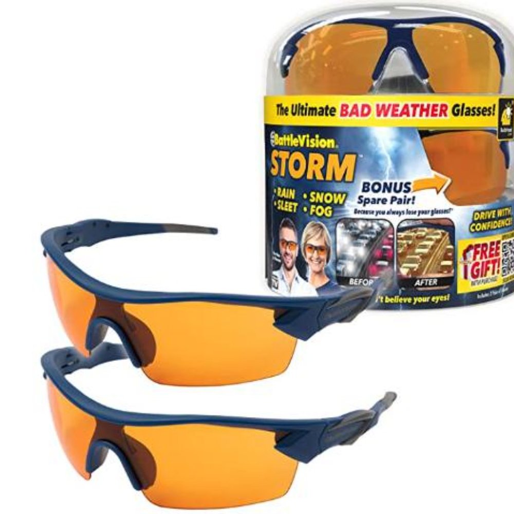 BattleVision Storm Glare-Reduction Glasses